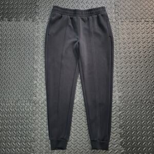 Members Mark Womens Small Black Joggers Lounge Sweatpants Athleisure Soft Pants